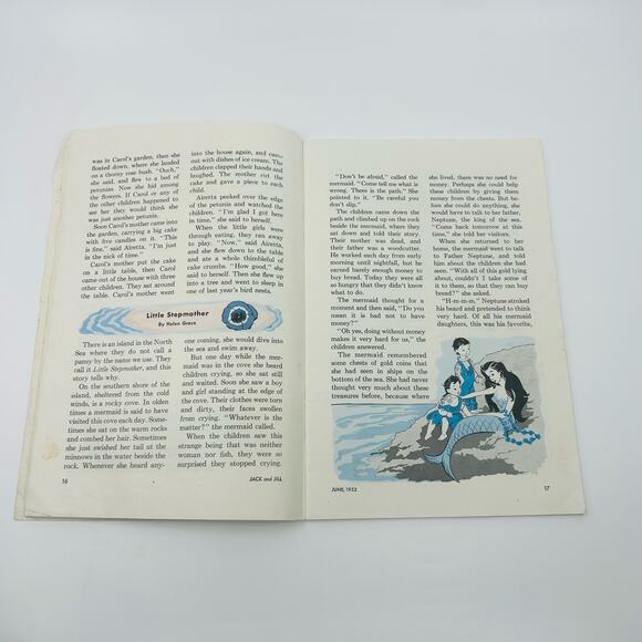 Vintage Coronation Jack & Jill Magazine June 1953 Picture Stories Kids Children - Picture 2 of 5